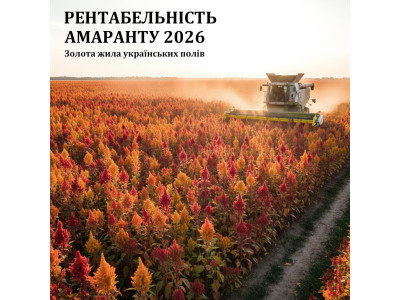 Рентабельність вирощування амаранту в 2026 році: Чому ця культура стає «золотою жилою»?