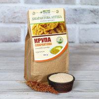 Амарантовая крупа без глютена 900 г (дробленая)